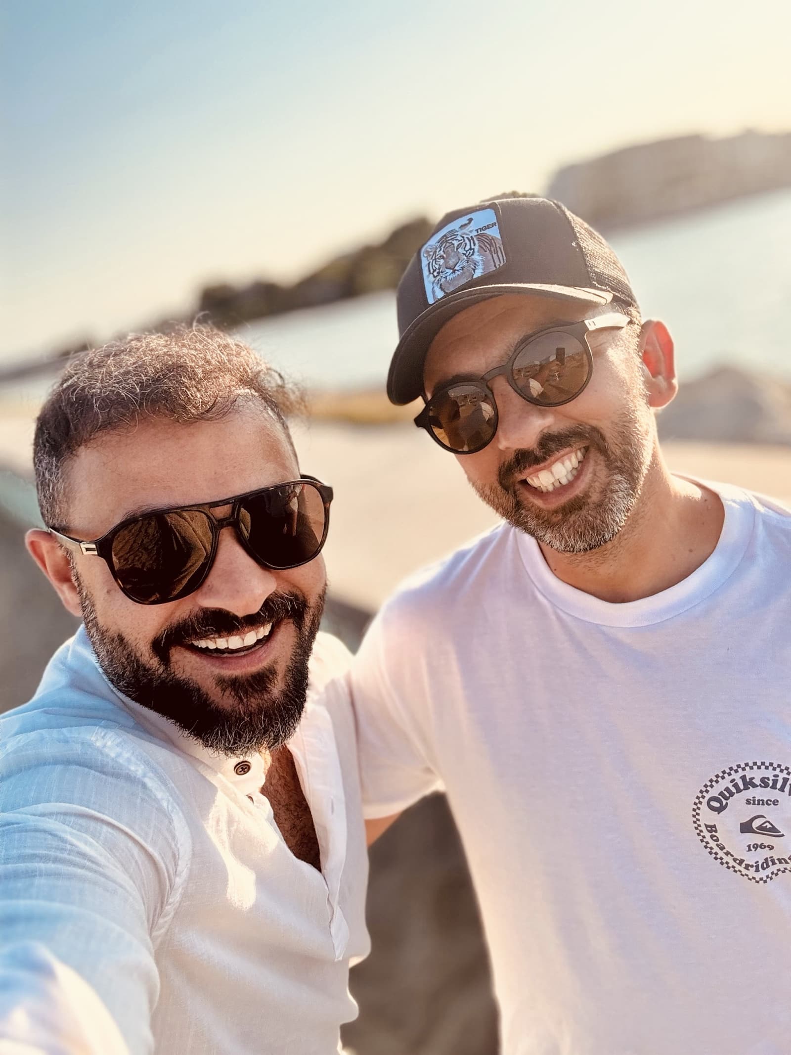 Deniz Maden und Ufuk Soruklu, die beiden Gründer von Pfistanbul Fenster